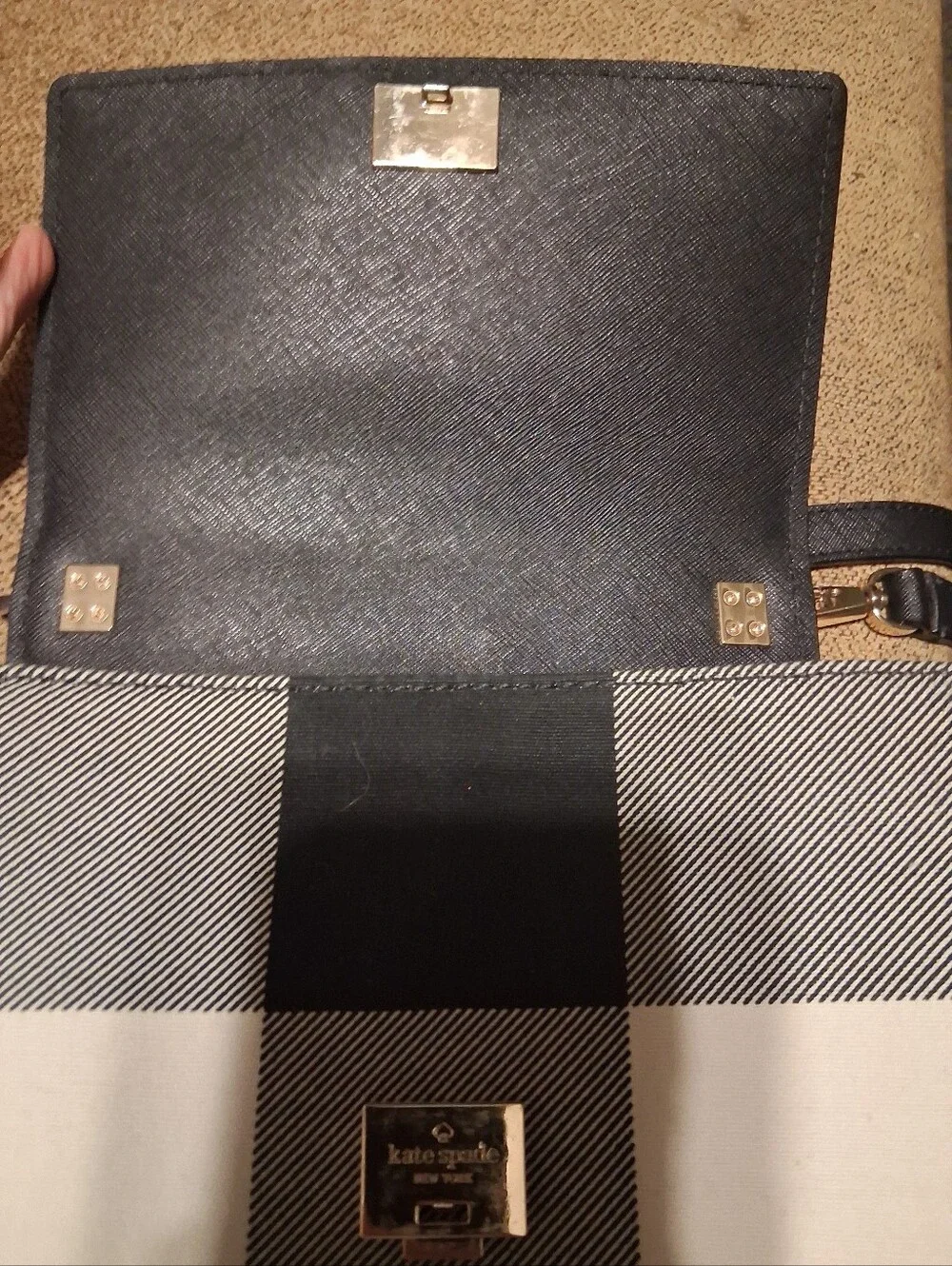 Kate Spade Cameron Street Plaid Byrdie crossbody